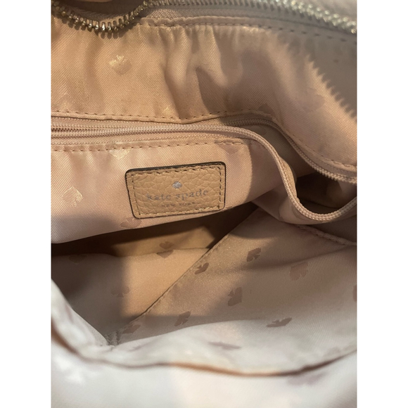 Kate Spade Cobble Hill Curtis Crossbody Handbag Satchel Pebbled Leather Pink - Picture 10 of 12